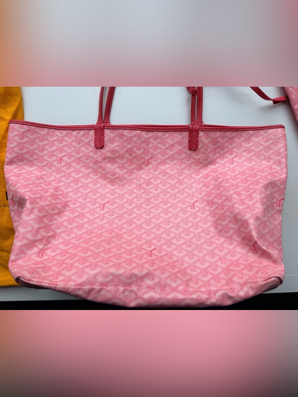 Rare Limited Edition Goyard St. Louis GM in Pale Pink💖 - Picture 15 of 16